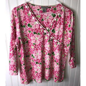 Kate & Henry Women's 3/4 sleeved Embellished Top Size M